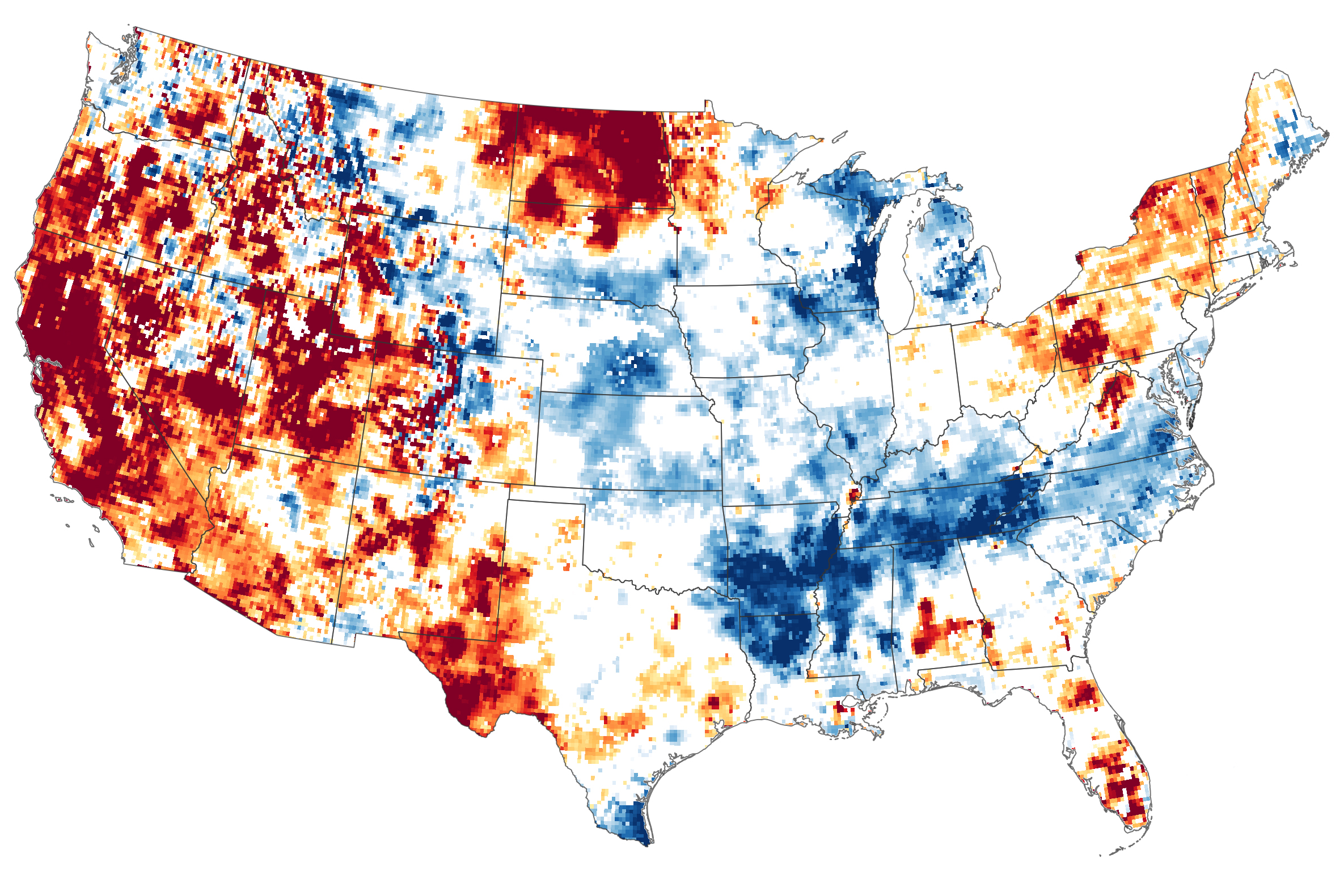 Drought Conditions Continue in Spring 2021 - NASA Science