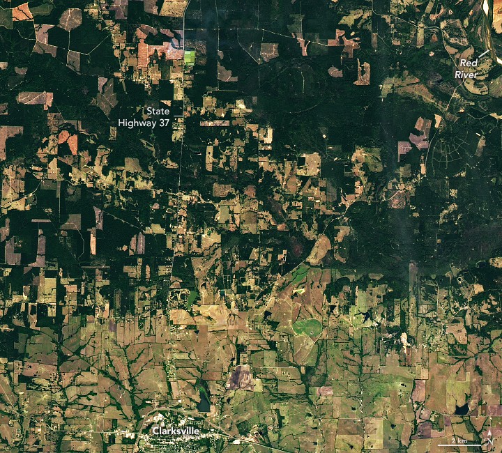 Tornado Damage in Texas - NASA Science