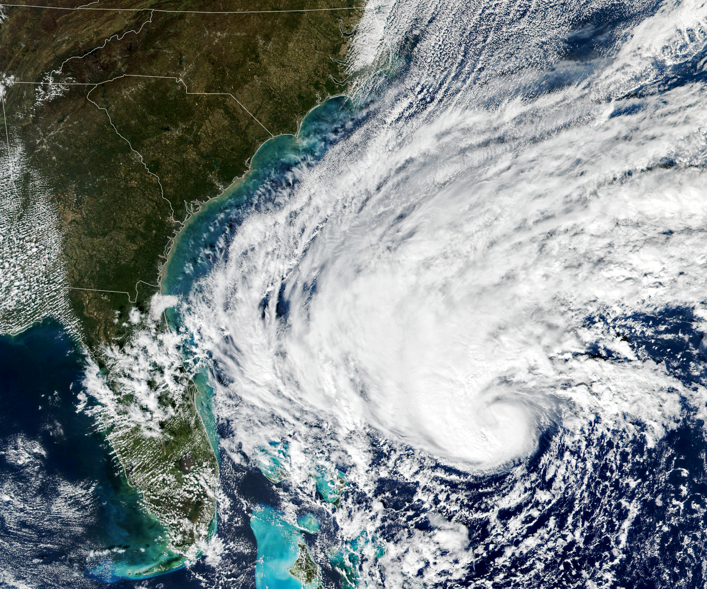 Nicole Approaches Florida - NASA Science