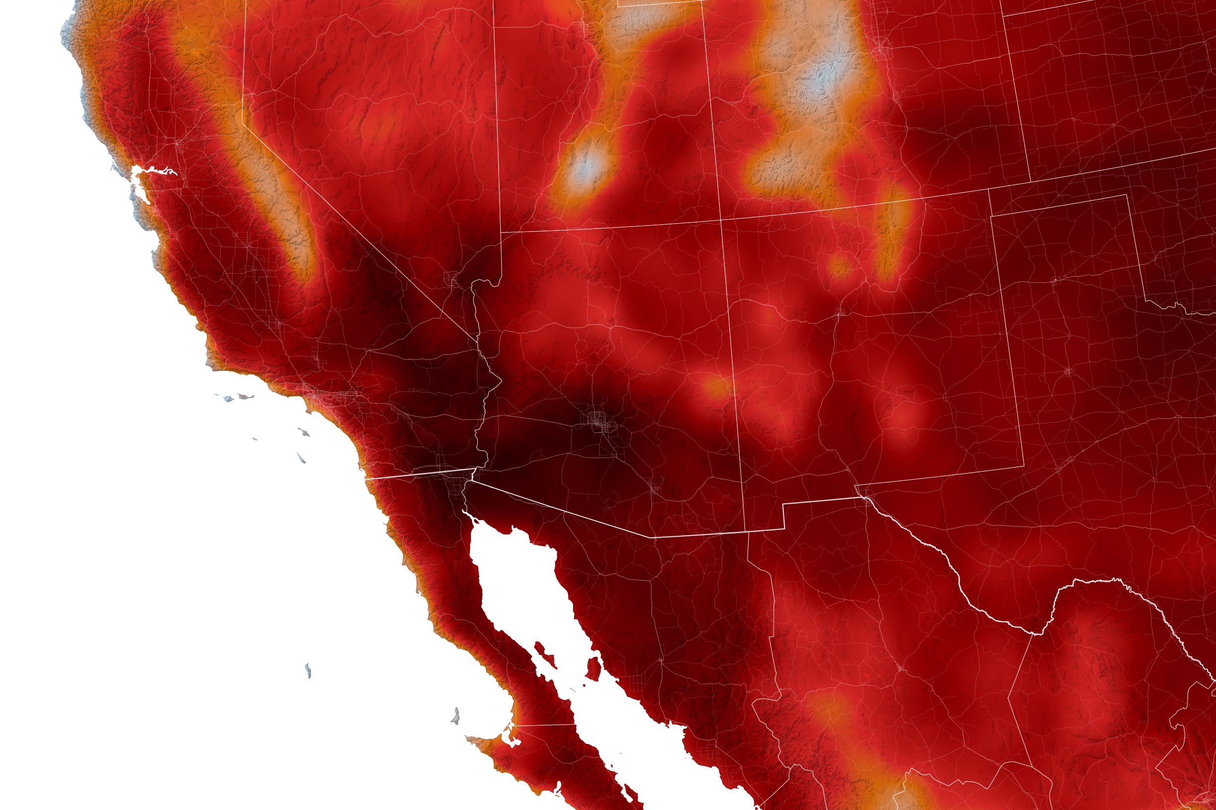 Relentless Heat in the Southwest - NASA Science