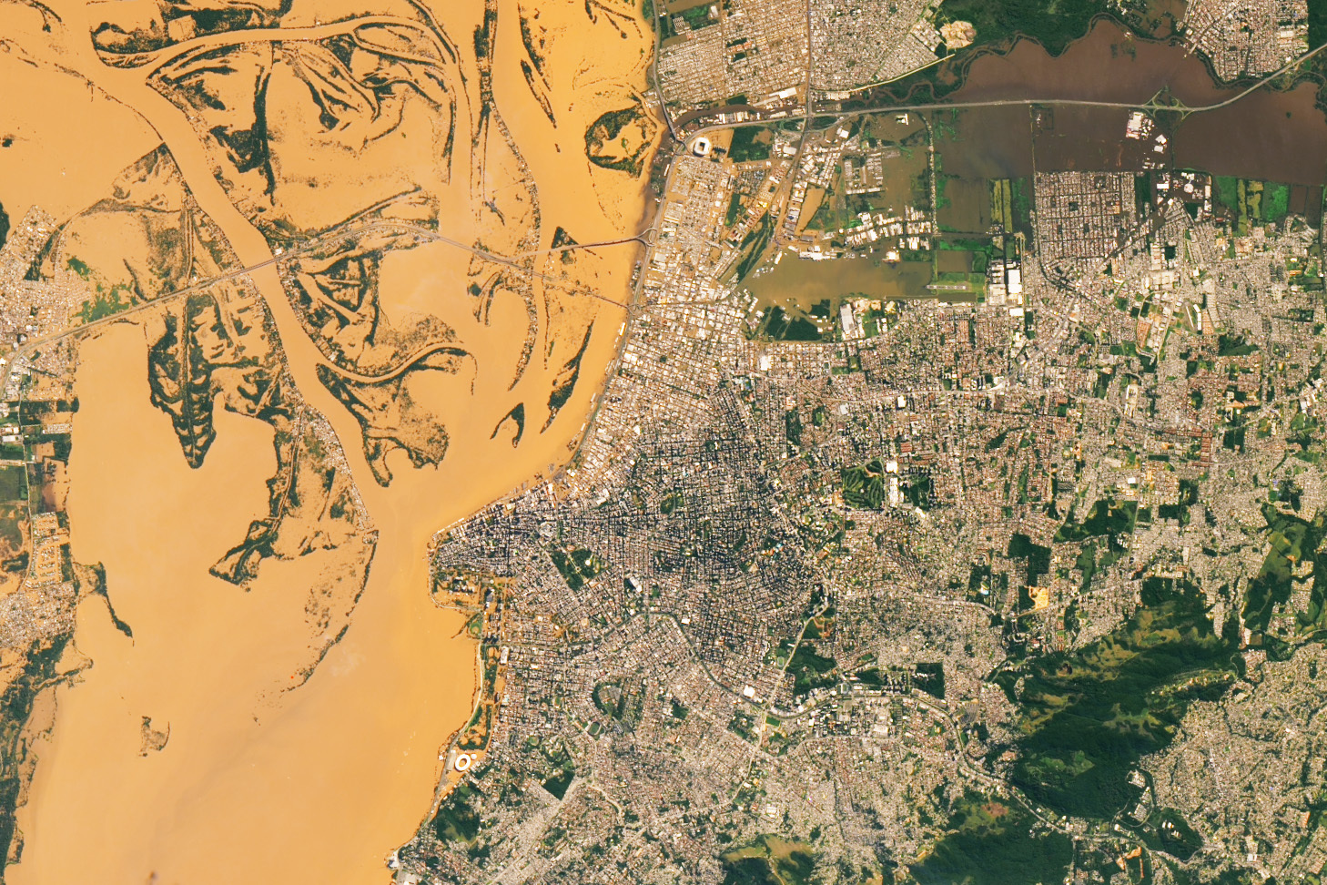 Floods Engulf Porto Alegre - NASA Science