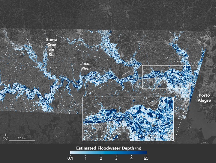 Southern Brazil Submerged - NASA Science