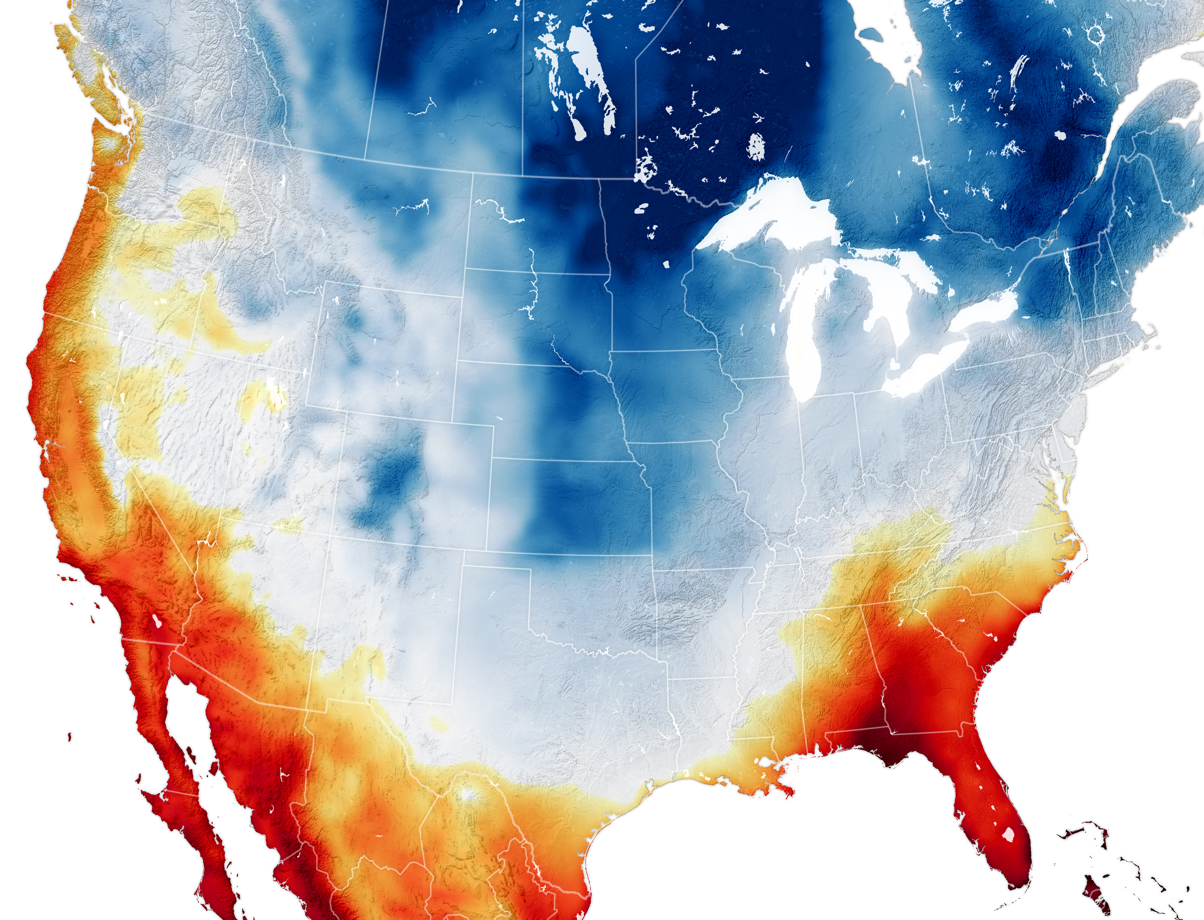 Cold and Snow Wallop the U.S. - NASA Science