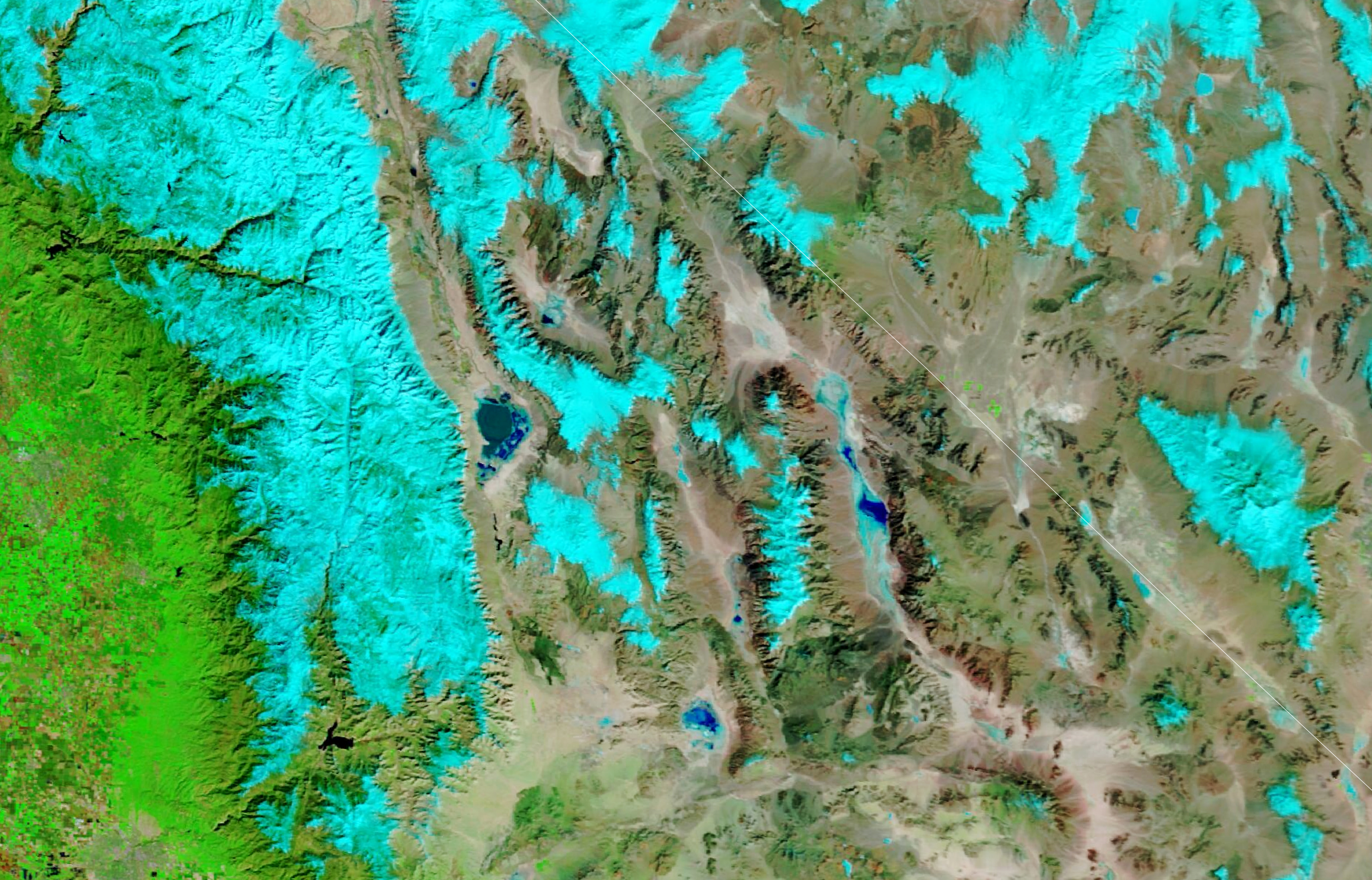 A Network of Dried Lakes - NASA Science