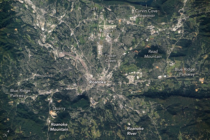 Capital of the Blue Ridge - NASA Science