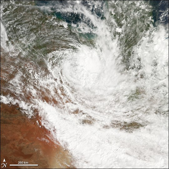 Real Cyclone Video Tropical Cyclone Larry - NASA Science
