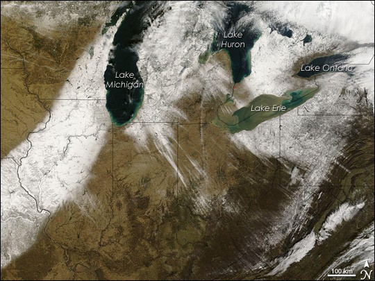 Lake Effect Snow in the United States - NASA Science