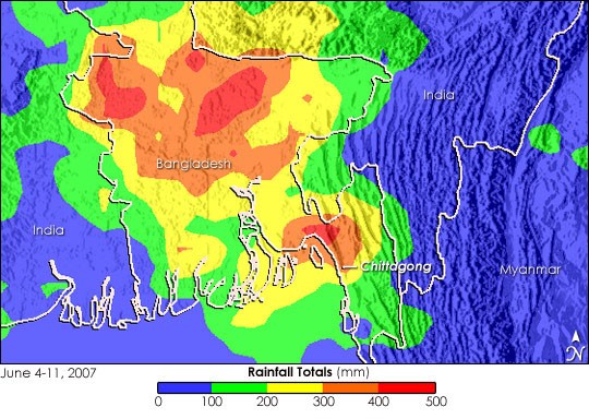 Floods in Bangladesh - NASA Science