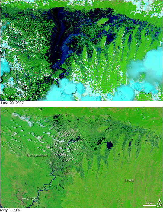 Floods in Bangladesh - NASA Science