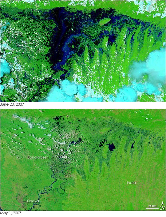 Floods in Bangladesh - NASA Science