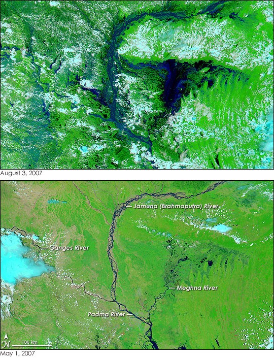 Floods in Bangladesh - NASA Science