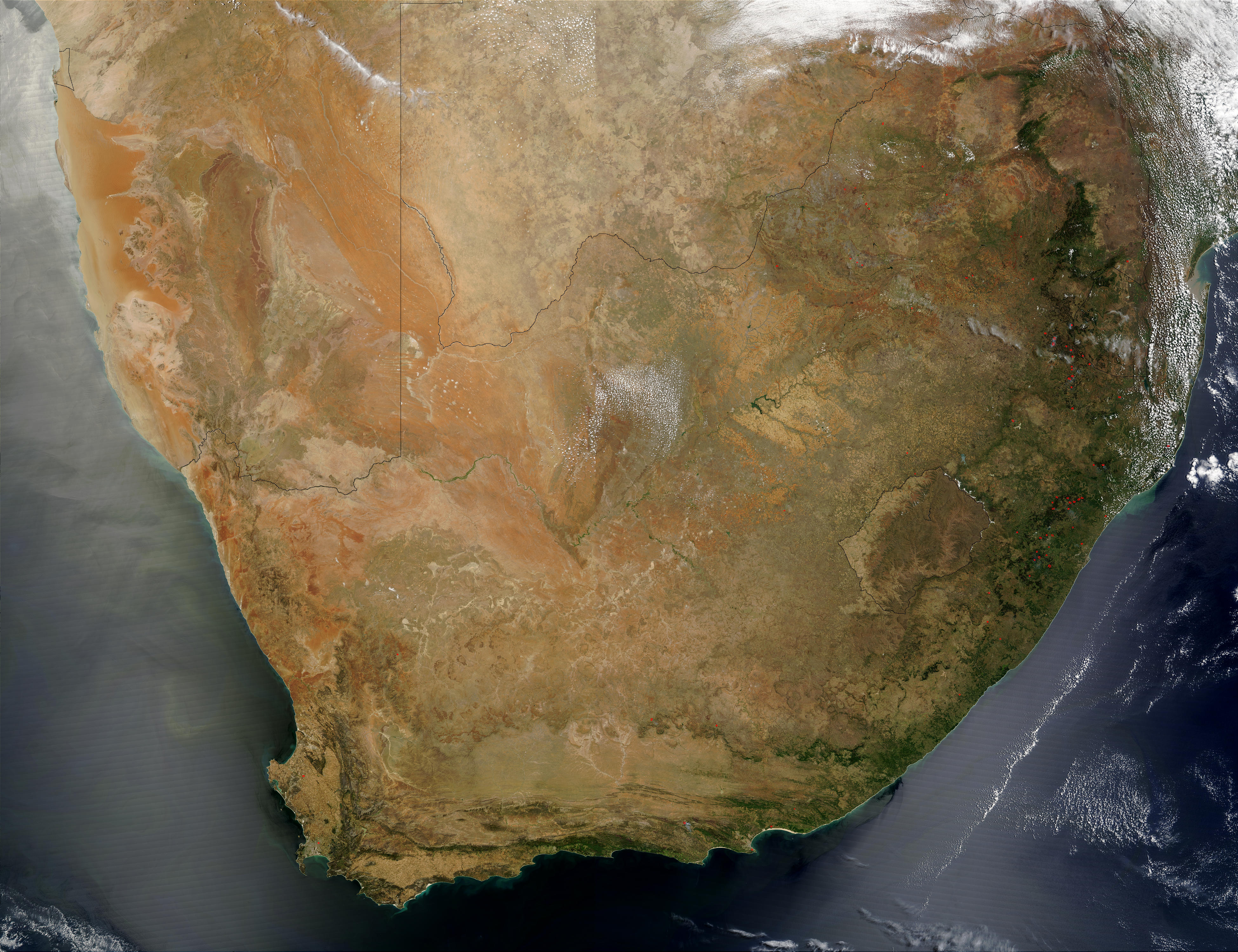 Southern Africa - NASA Science