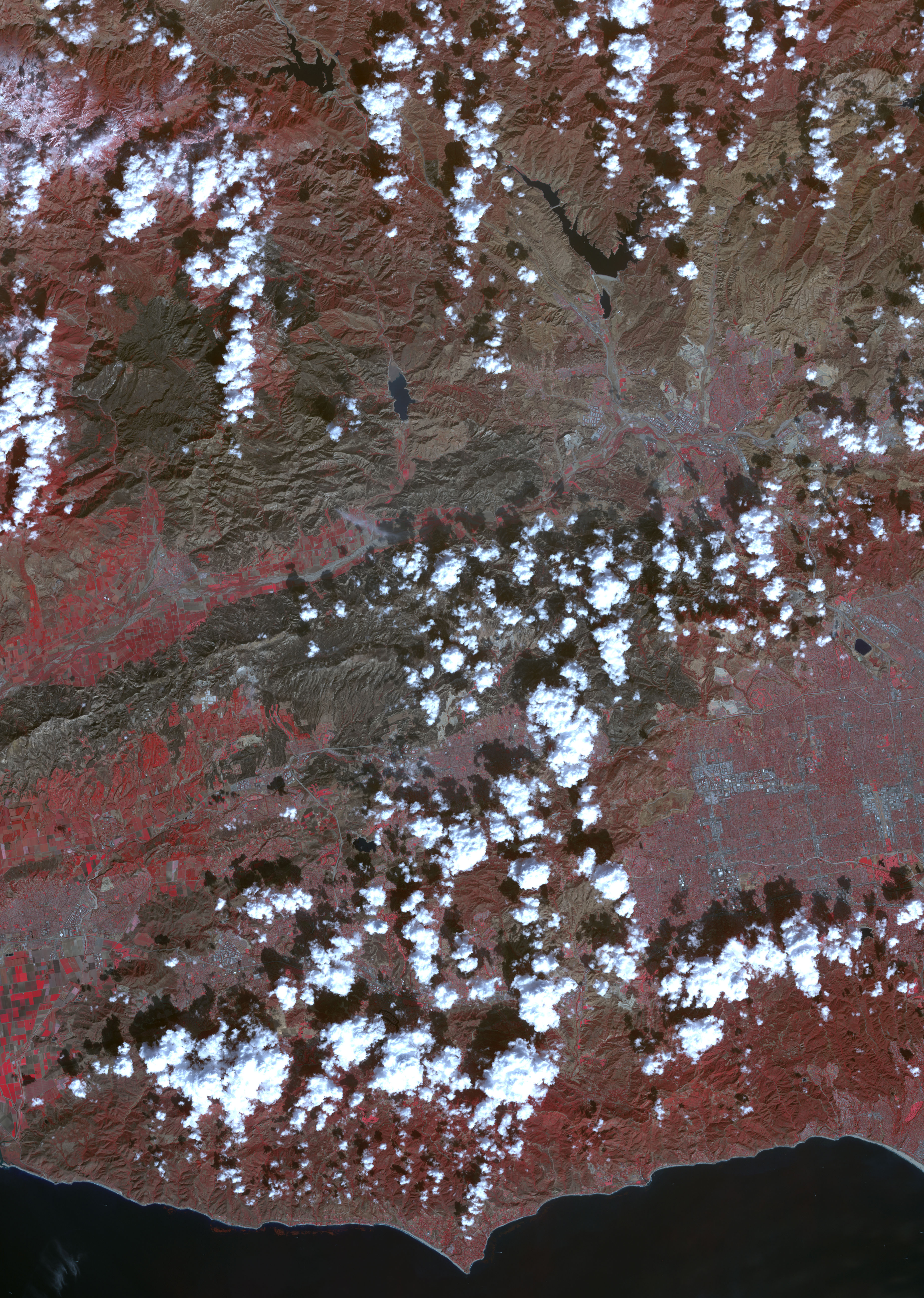 Burn Scar from Southern California Fires - NASA Science