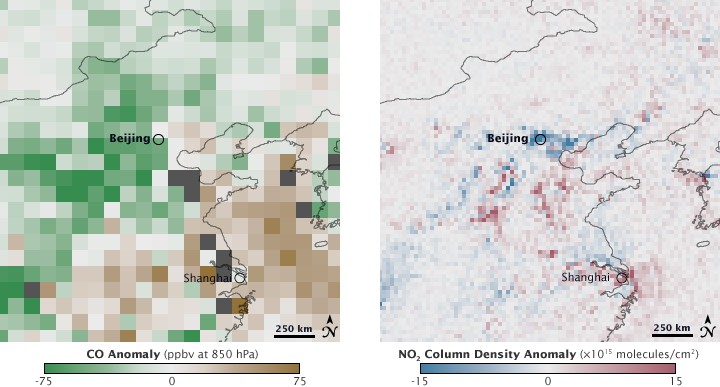 Beijing Restrictions Reduce Pollution - NASA Science