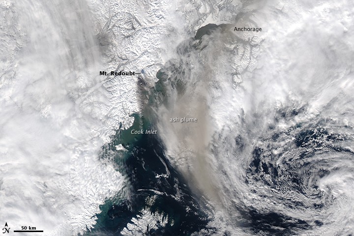 Rotb Volcano Redoubt Volcano Stirs - NASA Science