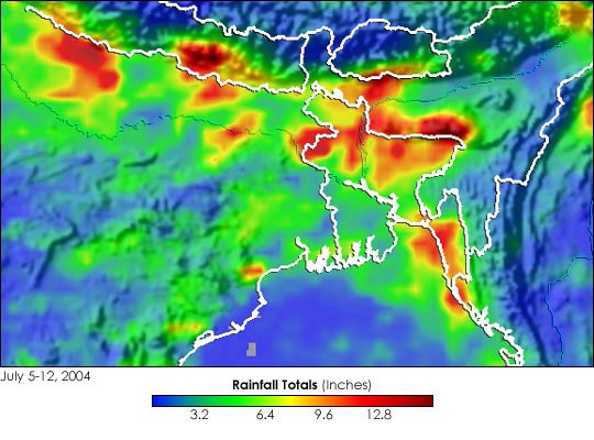 Floods in India and Bangladesh - NASA Science