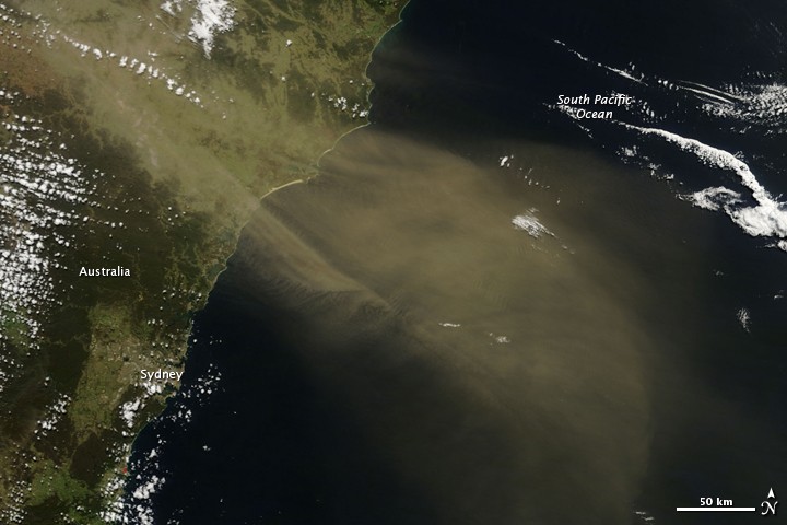 Australian Dust Storm - NASA Science