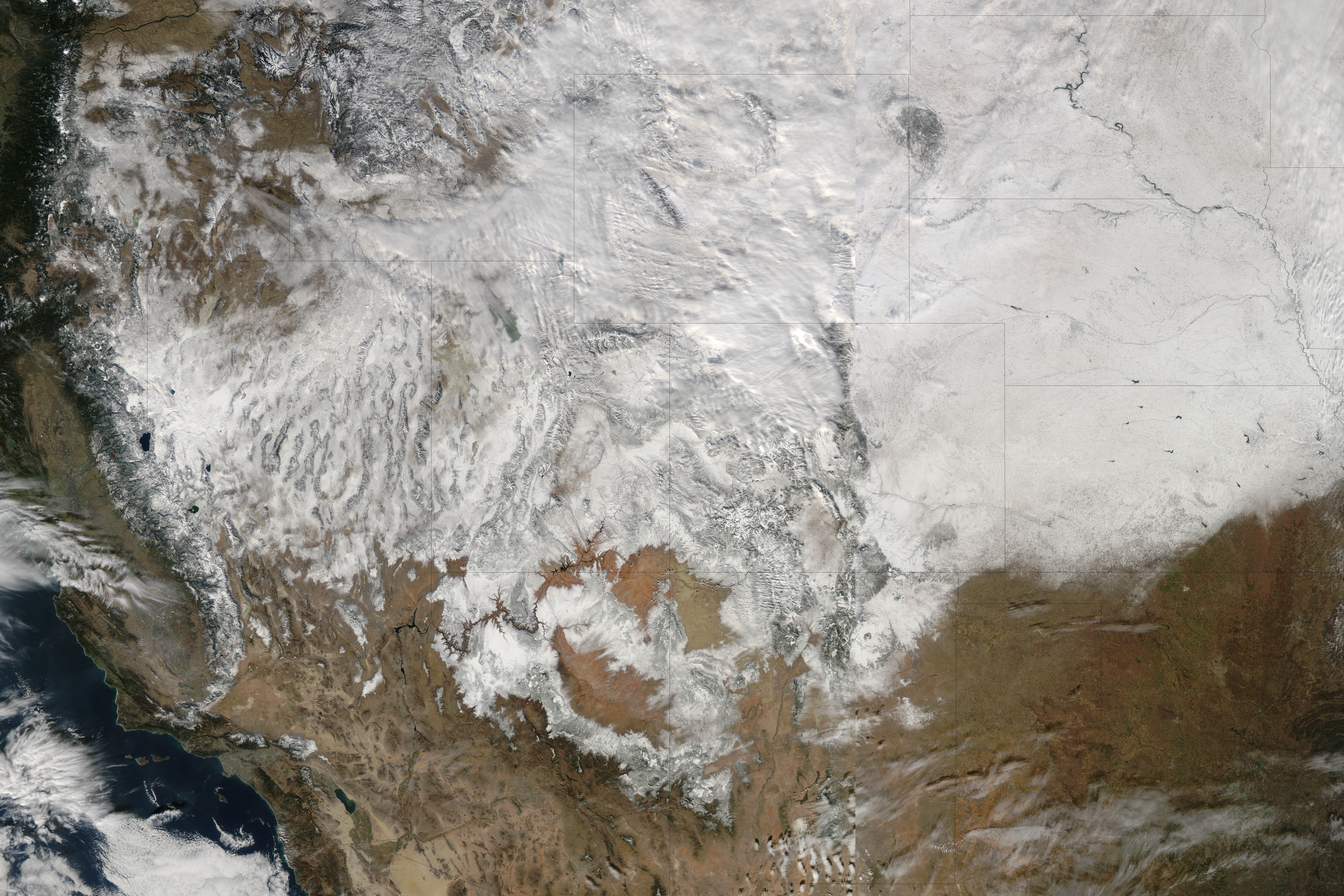 Winter Storm Crosses the United States - NASA Science