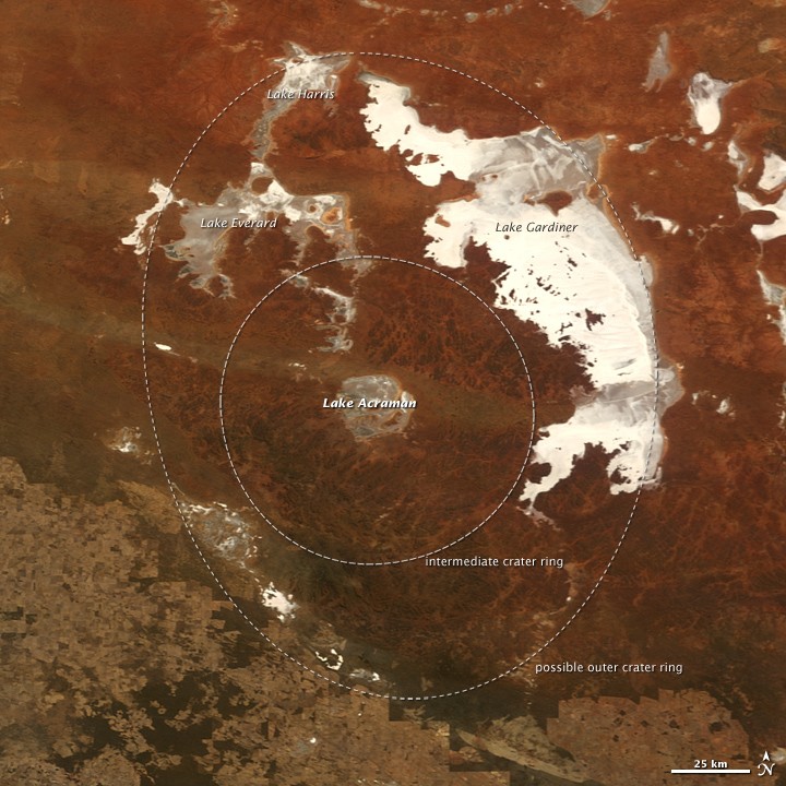 Acraman Impact Structure, South Australia - NASA Science