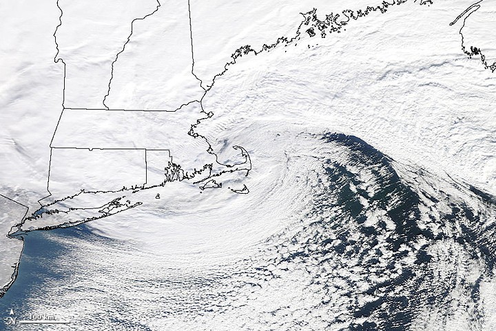 Winter Storm along the U.S. East Coast - NASA Science