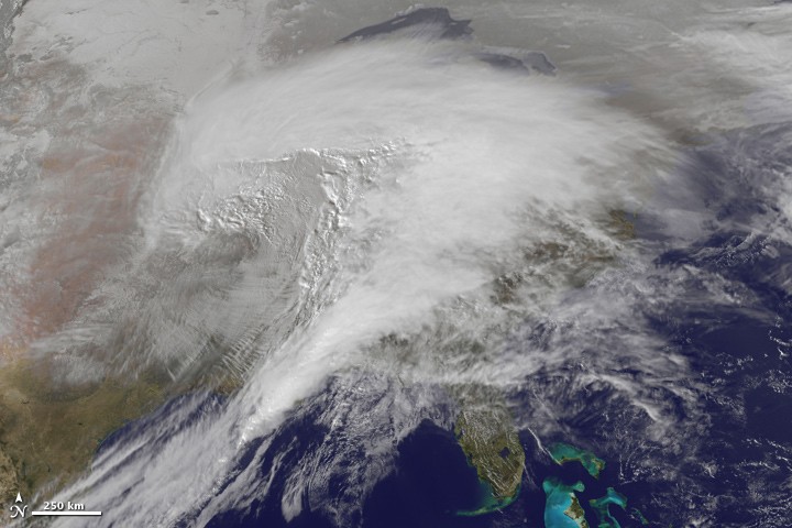 Historic Winter Storm Moves Across the U.S. - NASA Science