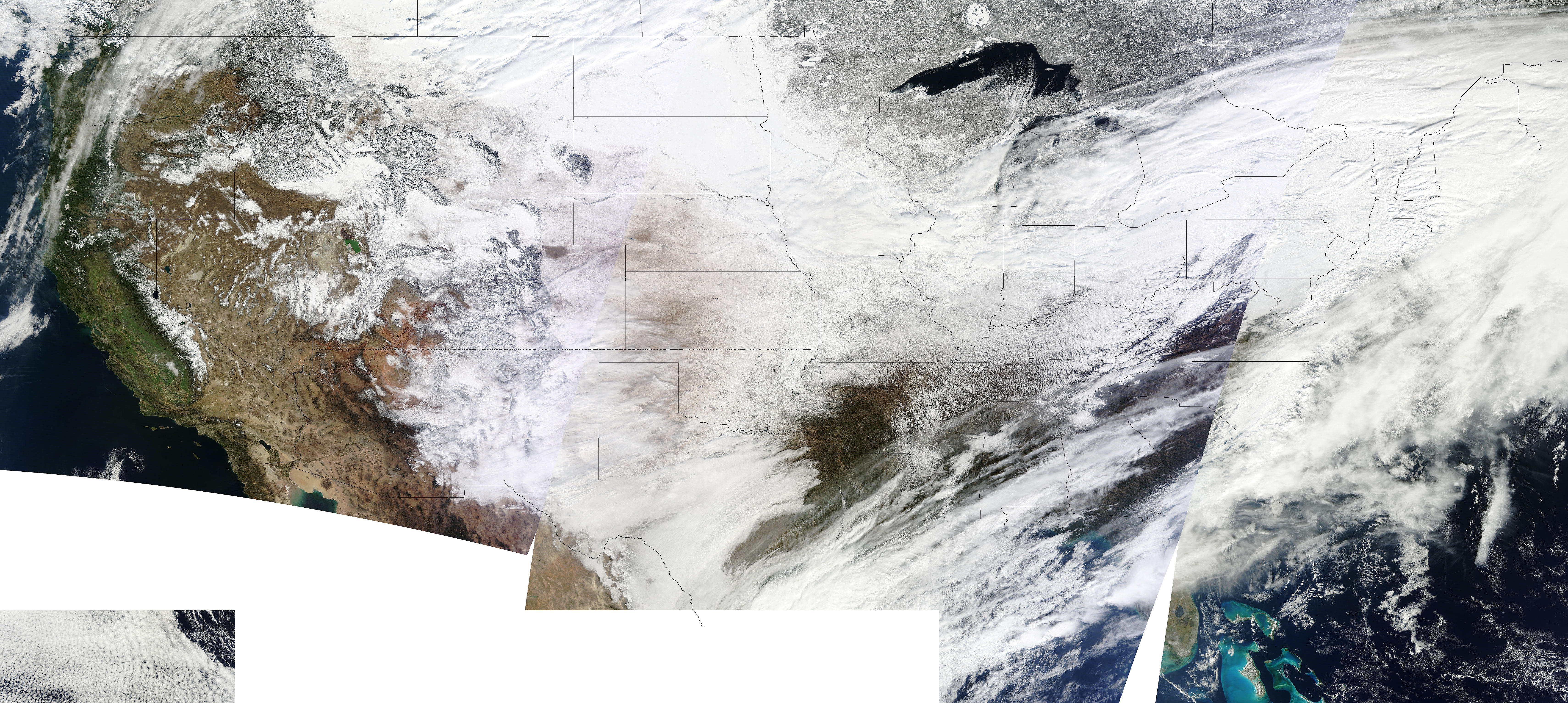 Historic Winter Storm Moves Across the U.S. - NASA Science