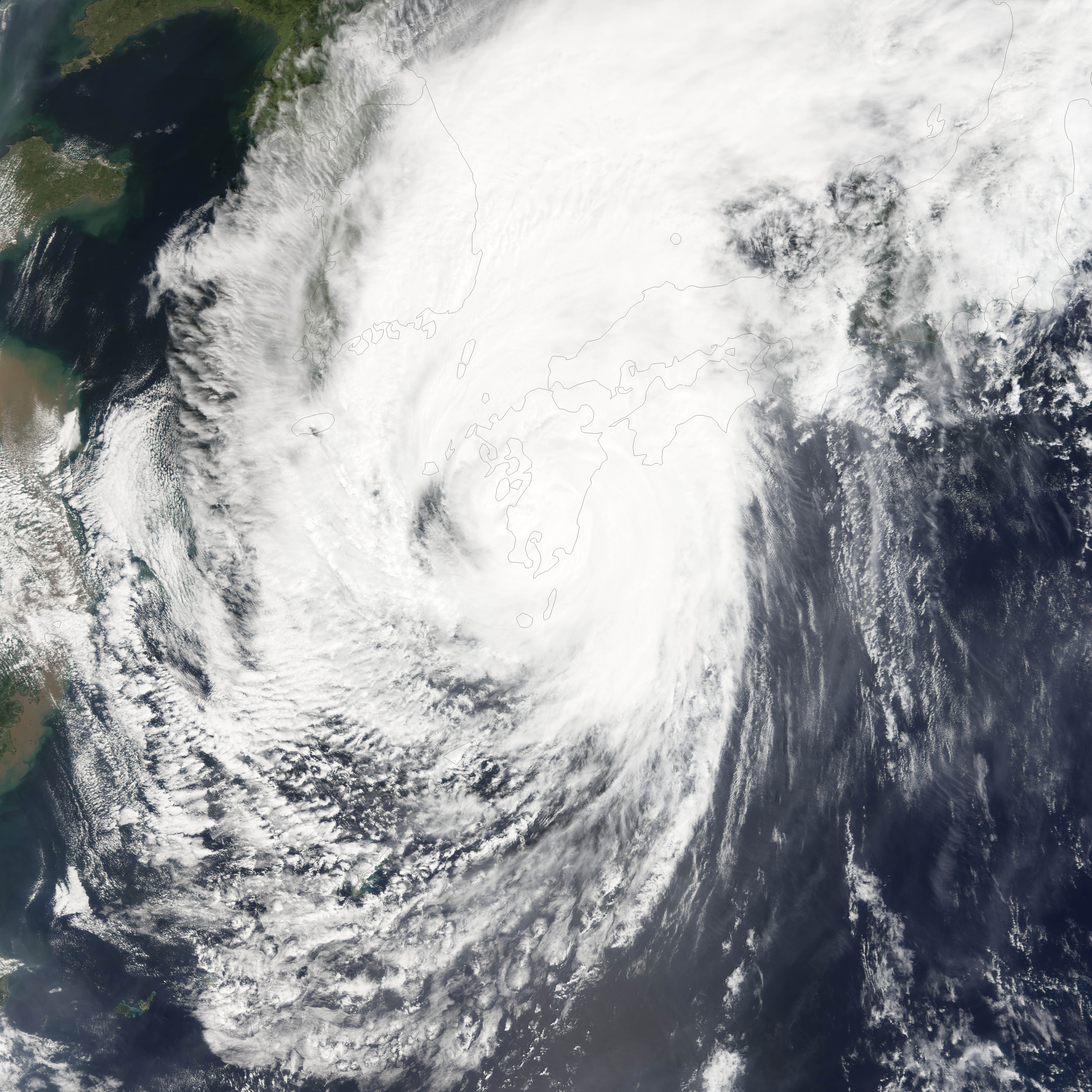 Typhoon Nabi - NASA Science