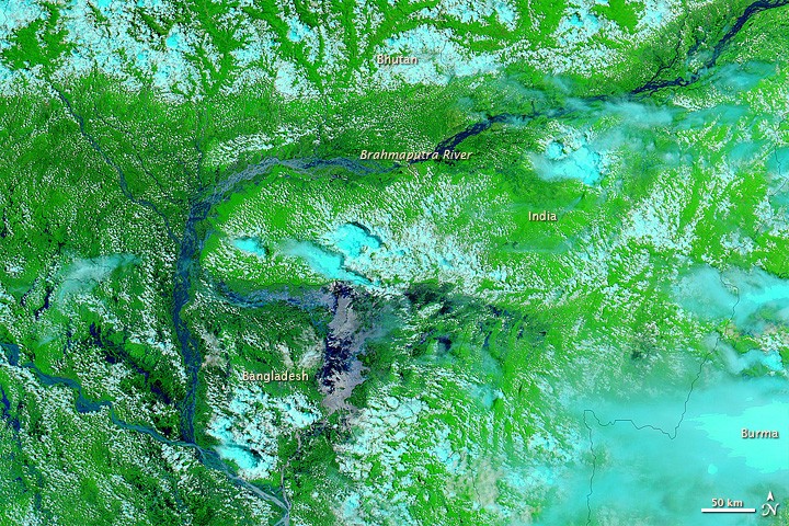 Flooding in India and Bangladesh - NASA Science