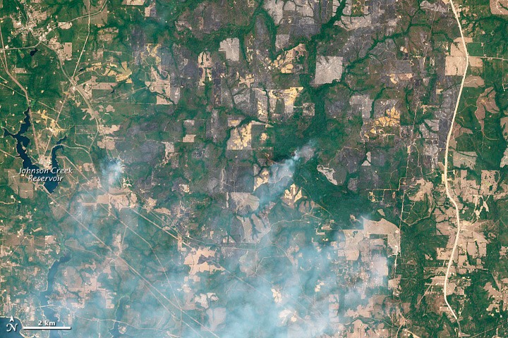 Bear Creek Fire - NASA Science