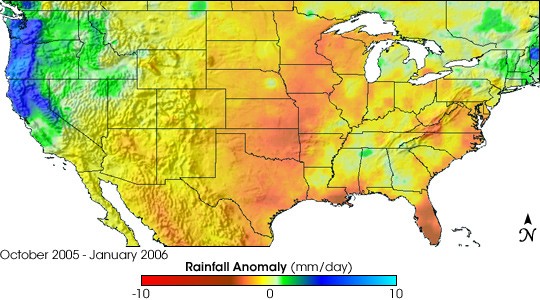 Drought in the Southern United States - NASA Science