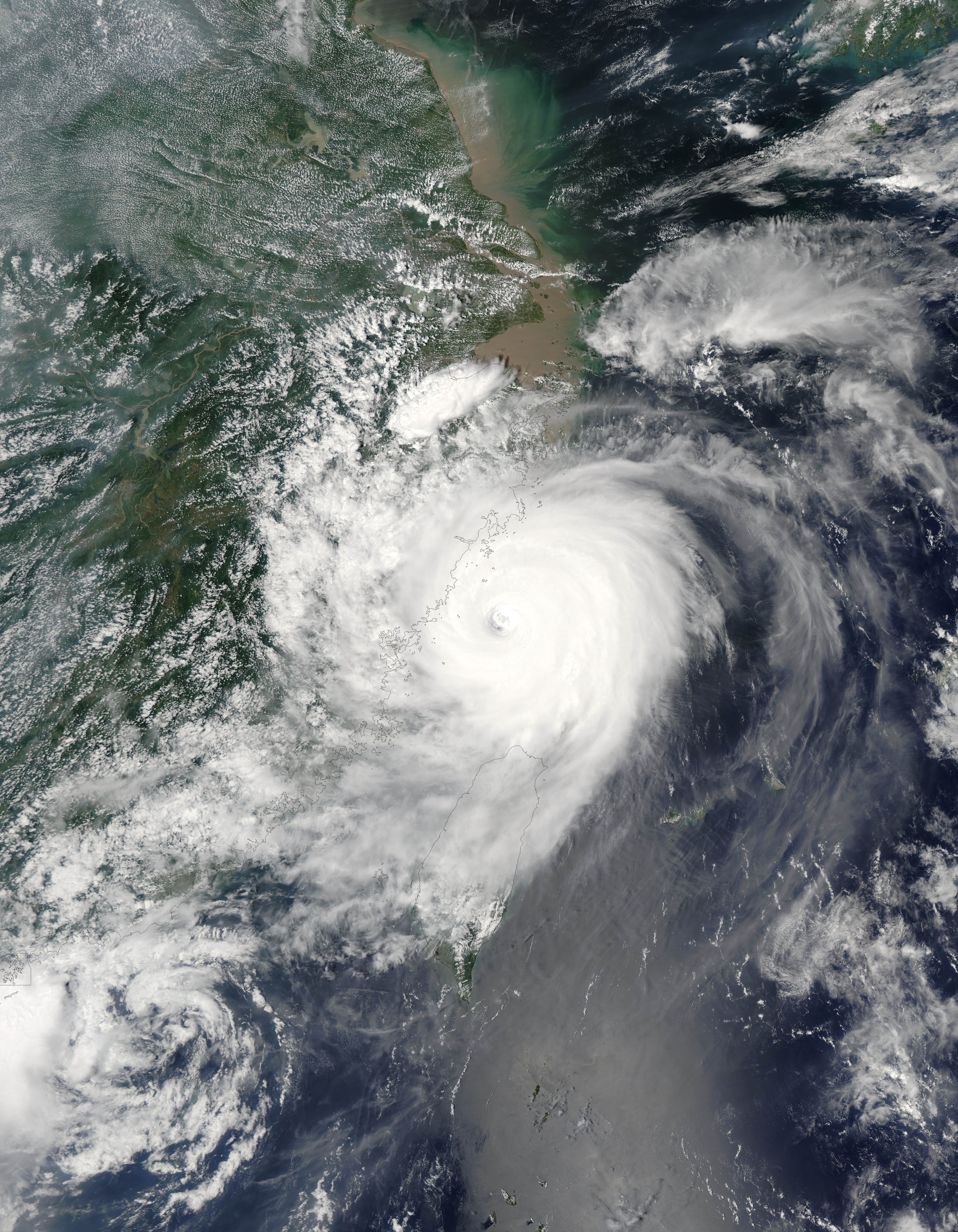 Typhoon Saomai - NASA Science