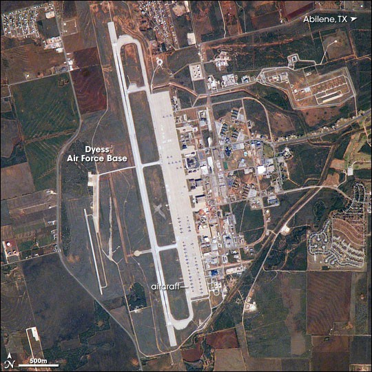 Dyess Air Force Base: Abilene, Texas - NASA Science