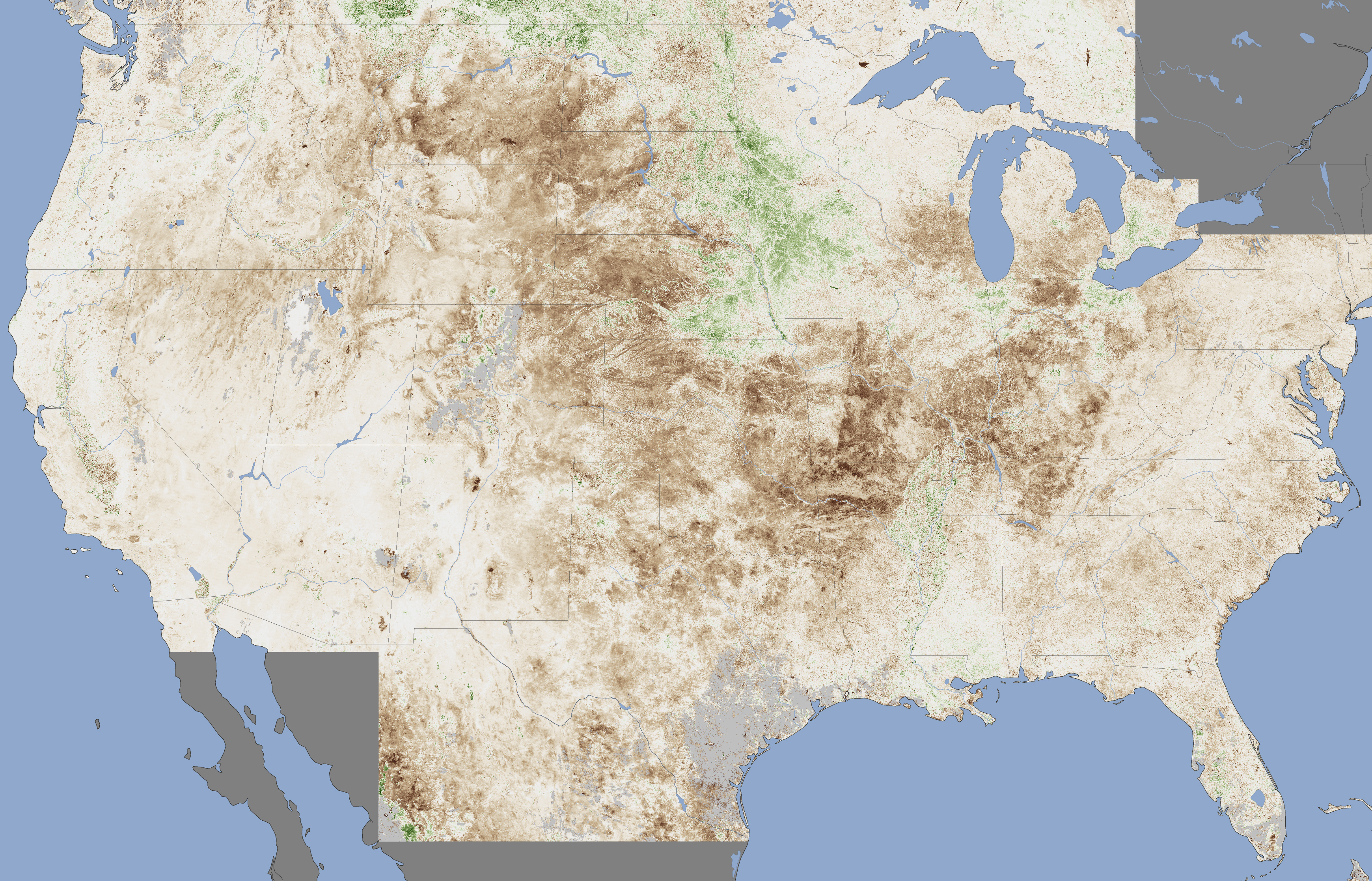 Drought Grips the United States - NASA Science