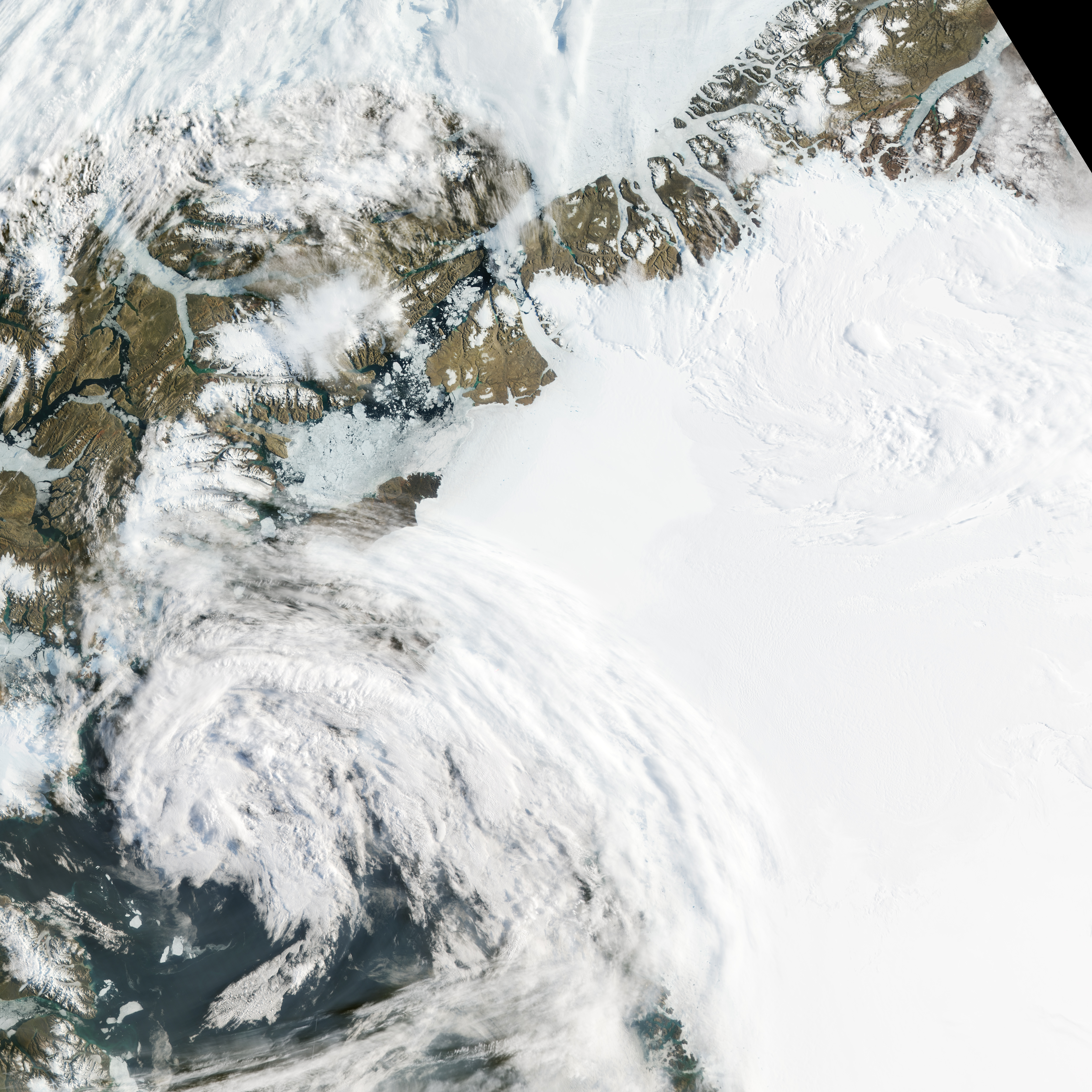 More Ice Breaks off of Petermann Glacier - NASA Science