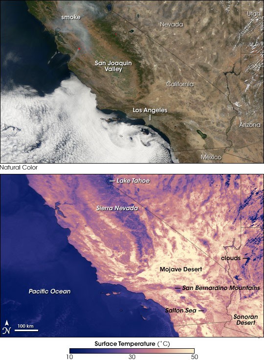 Heat Wave in Southern California - NASA Science