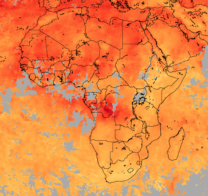 Carbon Monoxide from Central African Fires - NASA Science