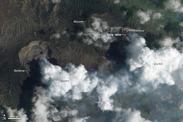 Ambrym lava lake ambrym island volcano Vanuatu Trekking to Ambrym Island lava Lakes in Marum and Bembow , Yasur Volcano on Tanna continuous Strombolian Eruptions