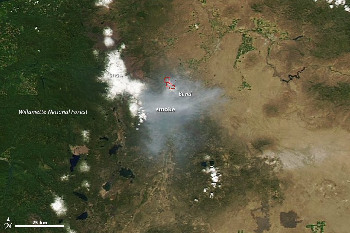 Two Bulls Fire, Oregon - NASA Science