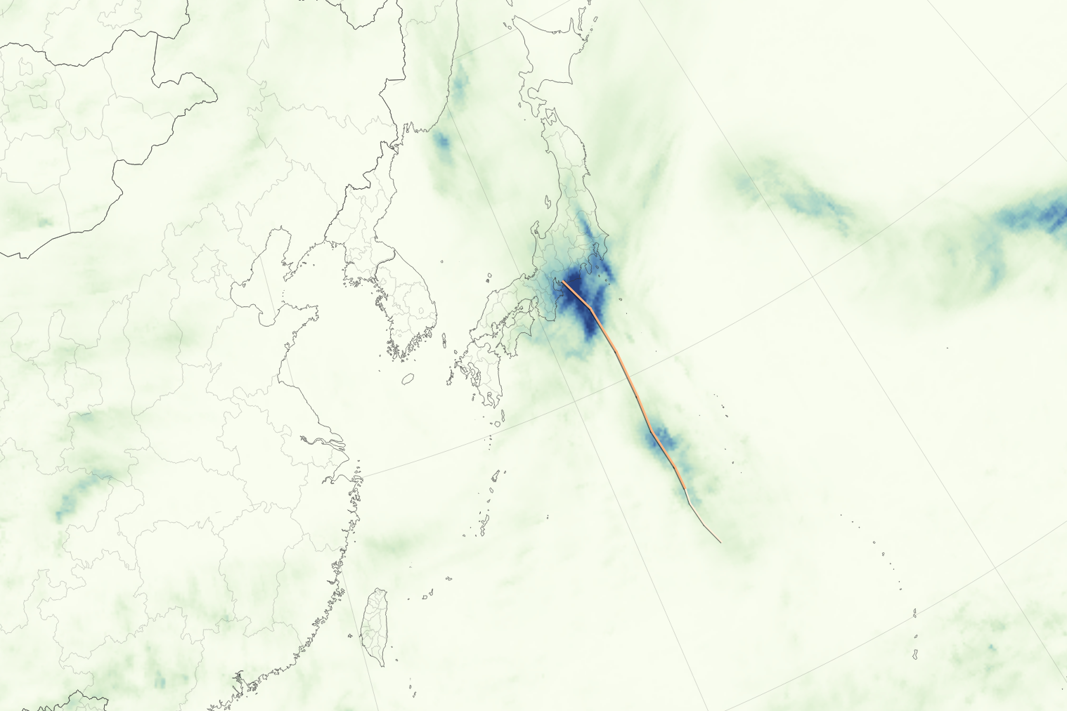 Tropical Storm Leads to Floods in Japan - NASA Science