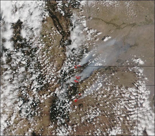 Middle Ponil Complex Fire, New Mexico - NASA Science