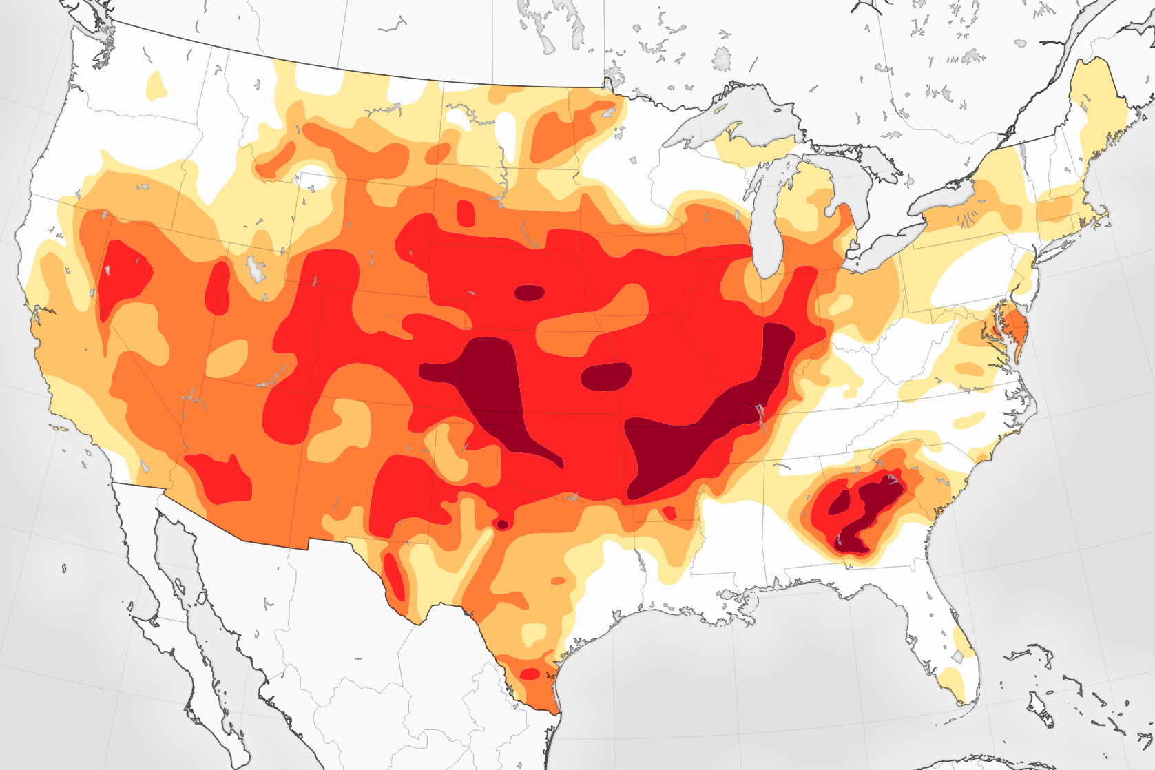 Drought Has Disappeared from Much of the U.S. - NASA Science