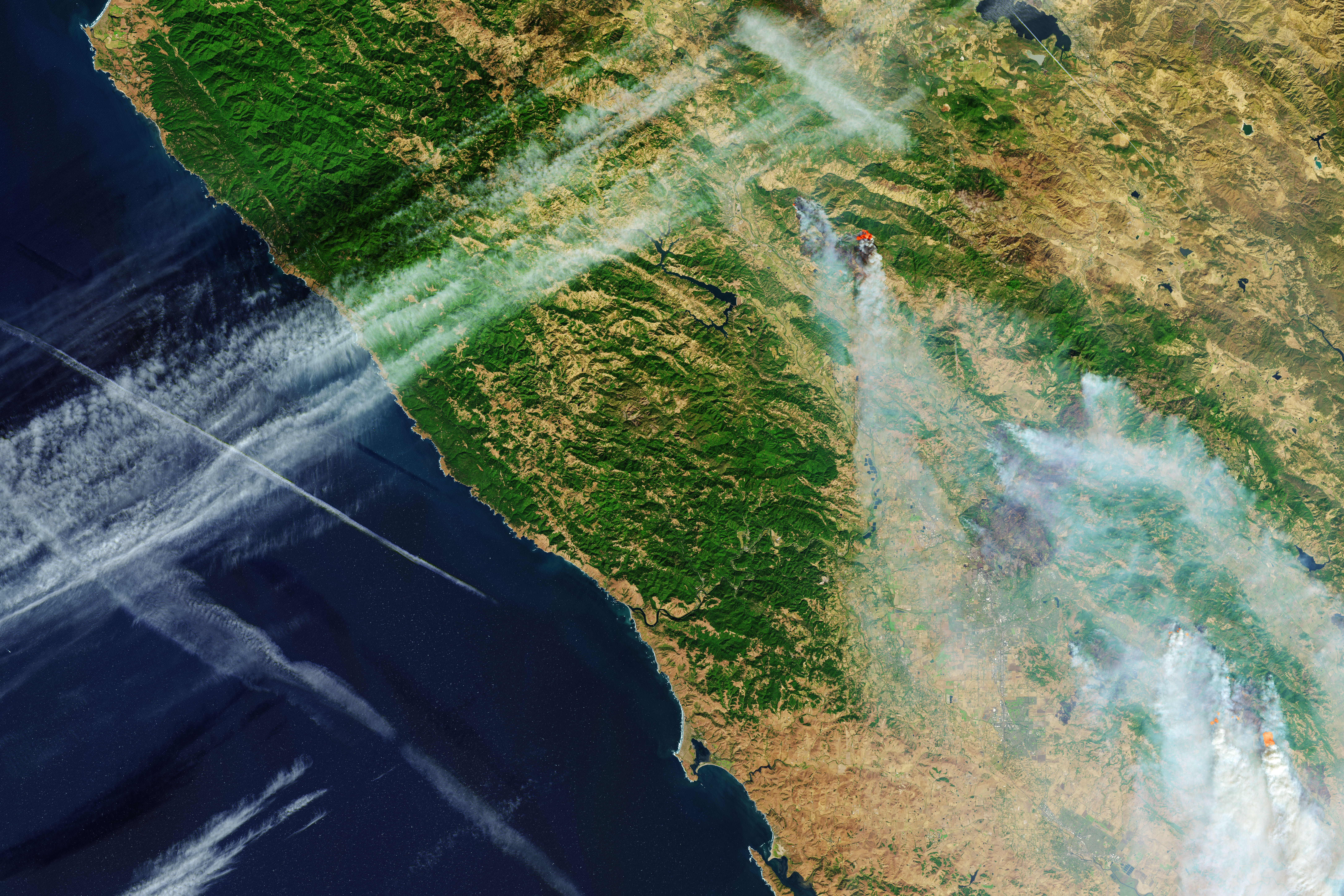 Santa Rosa Scarred by Fire - NASA Science
