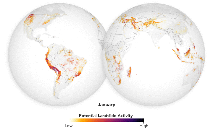 Predicting Landslide Hazards in Near Real-Time