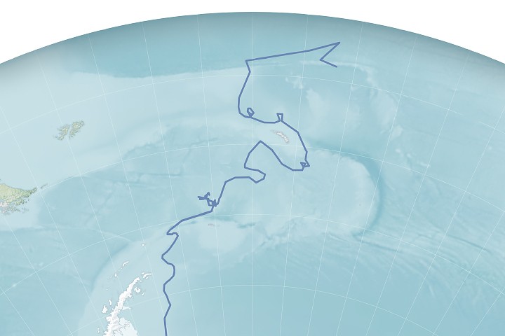 Megaberg Ends Its Long Odyssey at Sea