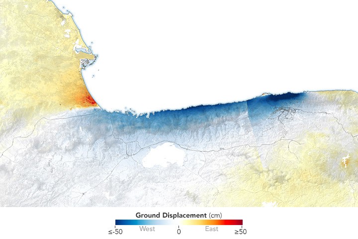 SpaceWireDaily — Where Venezuela’s Earthquakes Shifted the Ground