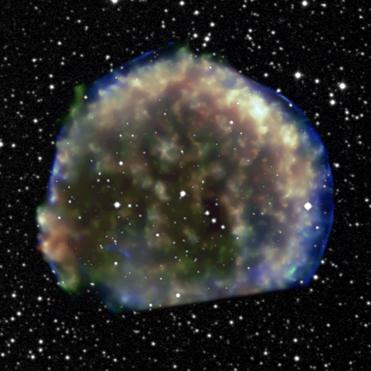 Milky Chandra X-ray Observatory: Expanding Bubble of Tycho's Supernova