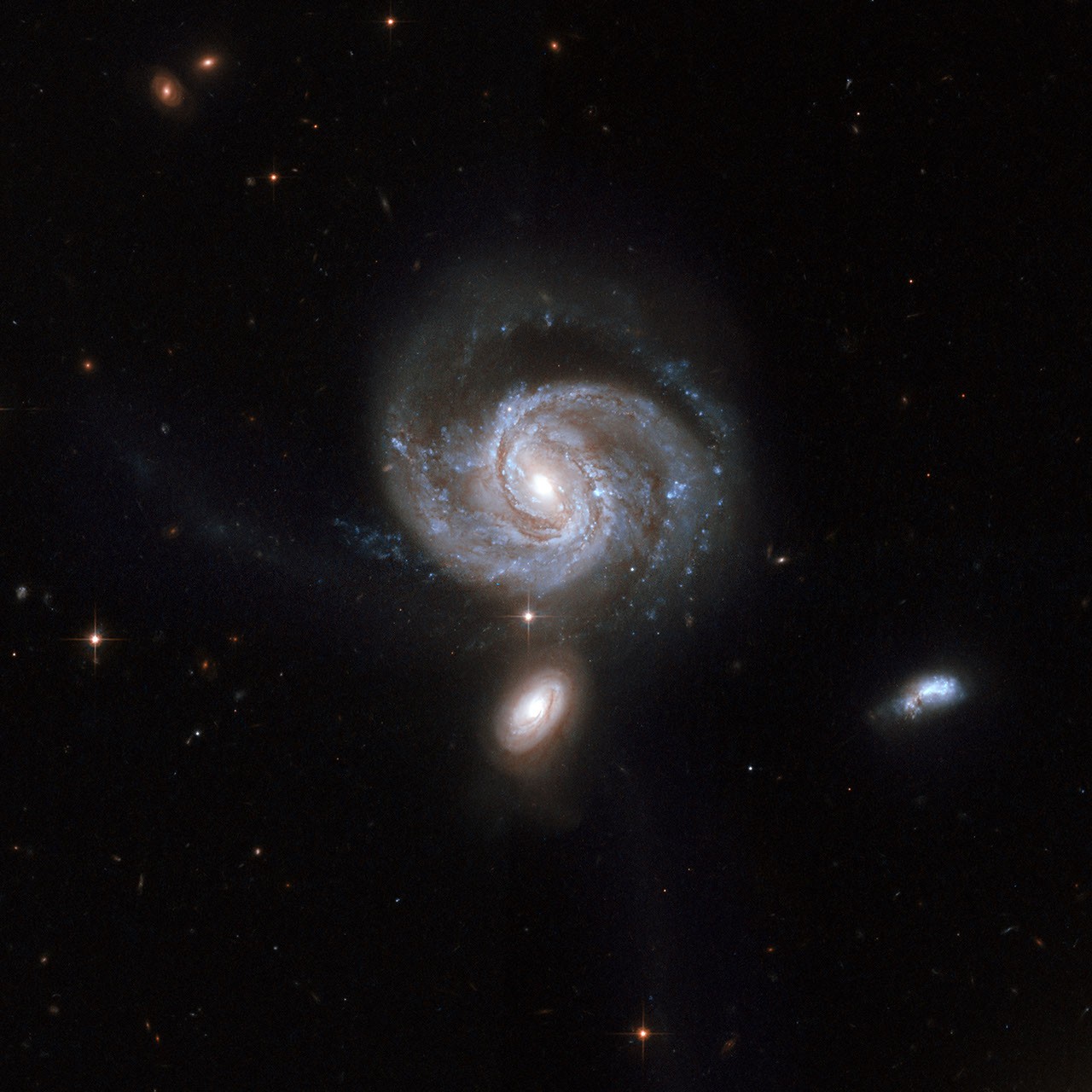 Hubble Interacting Galaxy NGC 7674 - NASA Science