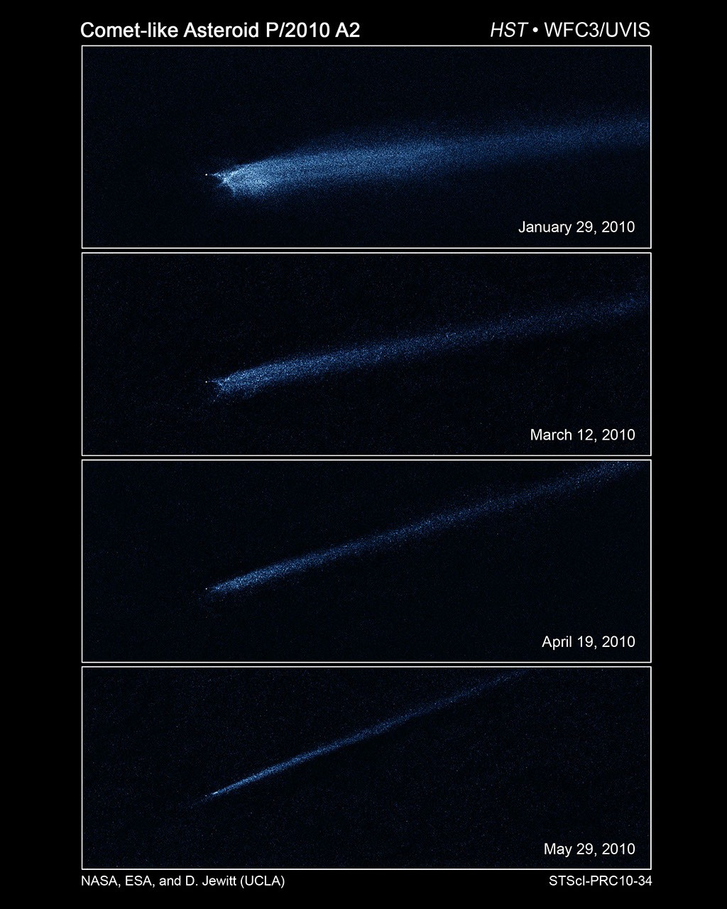 Hubble Captures Aftermath of Asteroid Collision - NASA Science