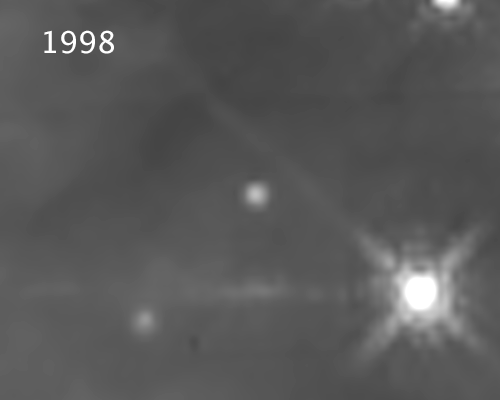 Hubble Captures Runaway Star Speeding from Its Birthplace