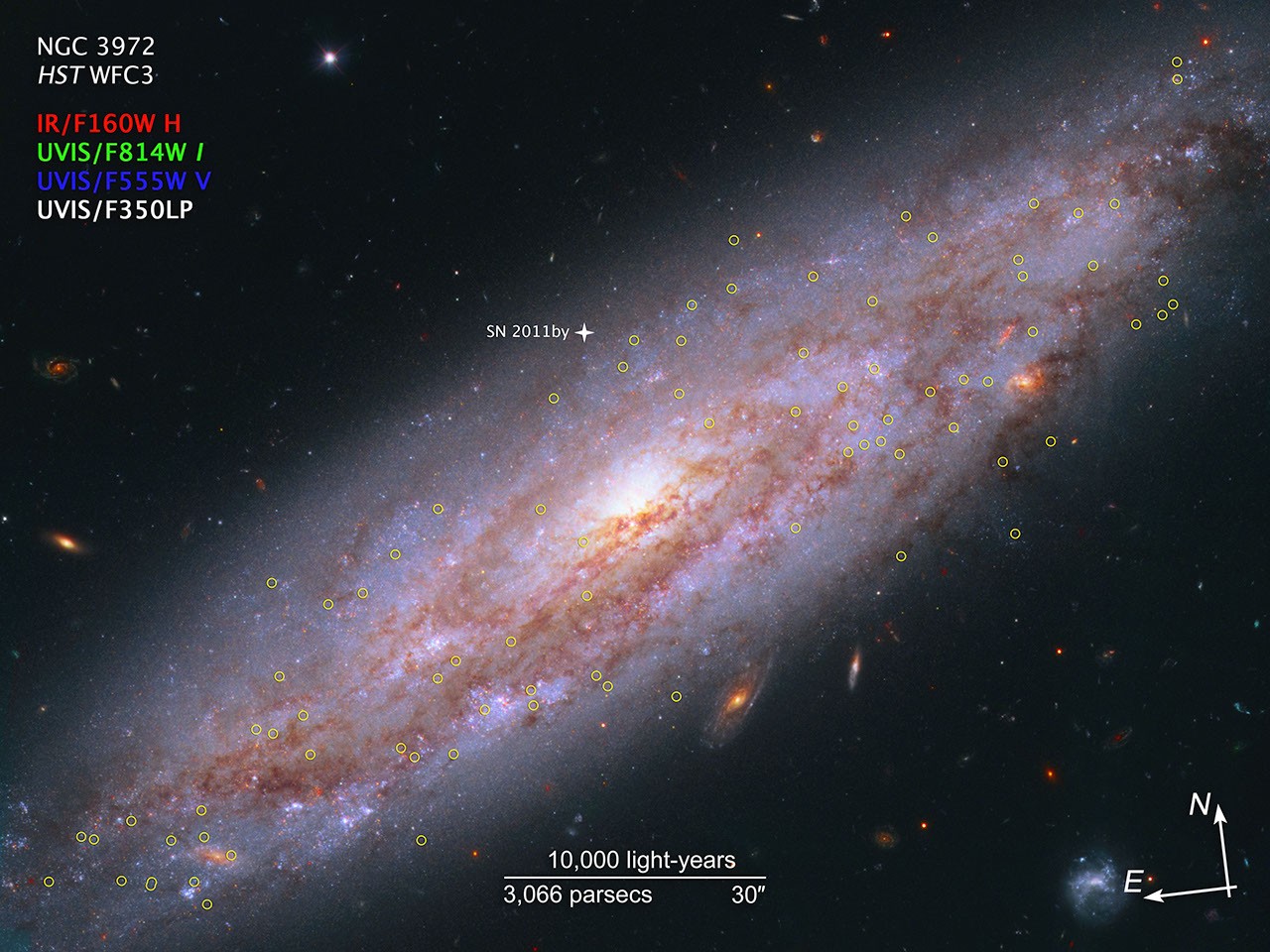 Compass Image for NGC 3972 - NASA Science